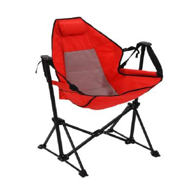 China Discount Price Foldable Portable Chair Factory Supply Hanging Garden Foldable Rocking Chair for sale