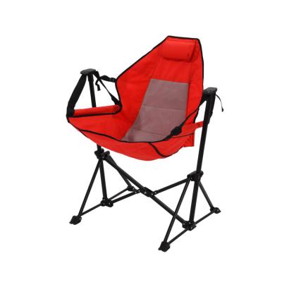 China Modern Design Outdoor High Quality Portable Swing Chair Folding Hammock Swing Hanging Chair for sale