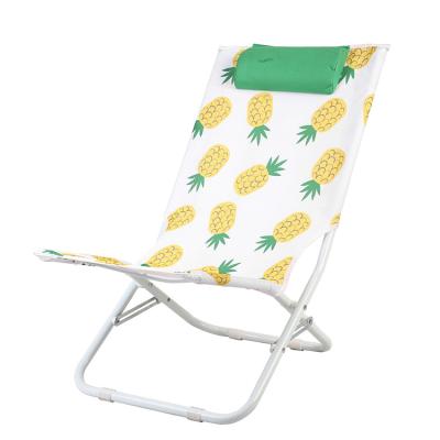 China EUROPEAN Hot Sale Customized Outdoor Furniture Metal Chair Camping Hanging Beach Chair for sale