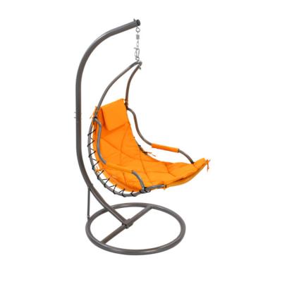 China EUROPEAN Hot Direct Orange Bird's Nest Rocking Chair Factory Sale Adult Hanging Chair for sale