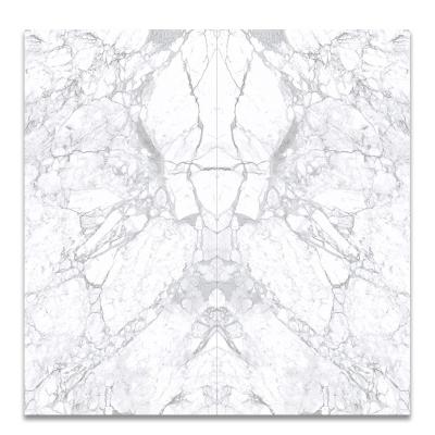 China Mirror Design Modern Luxury 1600x3200 Carrara Gray And White Marble Pattern Sintered Stone Large Slab PorcelainTiles for sale