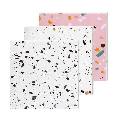 China Metallic Antique Terrazzo Floor Glazed Ceramic Tiles Wall Tiles 300x300mm Kitchen Bathroom Non-Slip Floor Tiles for sale