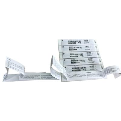 China Real environmental protection manufacturer printing stapled booklet label stickers for sale