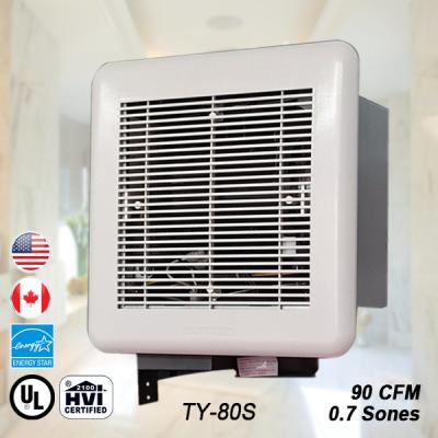 China Hotel USA UL Certificated 110V 90CFM Bathroom Ventilation Fan Supplier for sale