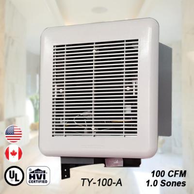 China Hotel USA UL Certificated Fan 100CFM Ventilation For Bathroom for sale