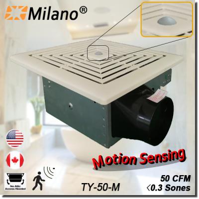 China Hotel USA UL Certificated 50CFM Motion Sensor Extractor Venlitation Exhaust Fan for sale