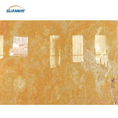 China Modern Yellow Onyx High Quality Natural Yellow Onyx Marble Tiles and Slabs for sale