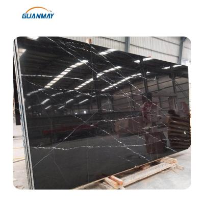 China Absolute Nero Marquina Table Of Nero Marquina Modern Good Quality Natural Decorative Marble Kitchen for sale