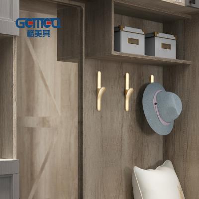 China Modern Simple Zinc Coat Wall Hook Industrial Decorative Wall Mount Kitchen Hook for sale