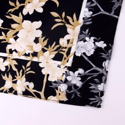 China hot sale malaysia classic tudung bawal chiffon shawl shrmming instant hijab head glod soft touch feeling print black muslim women scarf canvas for sale