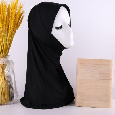 China Soft and comfortable custom made premium muslim turban sports wear flexible mesh spandex fabric light weight sports hijab for sale