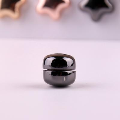 China Zinc Alloy Custom Minimalist Magnetic Button Small Pins Muslim Scarf Magnet Hijab Brooches Accessories For Women for sale