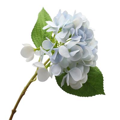 China Romantic real touch flower real touch hydrangea flower wedding wedding hydrangea artificial silk flowers hydrangeas for sale