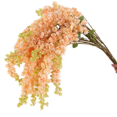 China High Quality Artificial Flowers Romantic Wedding Decorations For Hanging Hanging Decoration Wedding Artificia Wisteria Flowers Artificial Flowers for sale