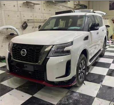 China Luxury Hot Selling Load Body Kit For 2021 Nissan Patrol Nismo Front Bumper Rear Bumper for sale