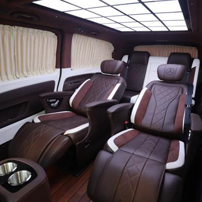 China Business car MPV Toyota electric car hot sale luxury single sofas chaisr customized seat for MPV with massage fan for sale