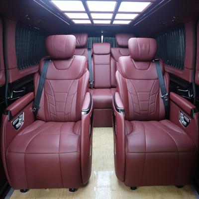 China Vito Auto Seat Luxurious Car Electric Adjustable Seat Leather For MPV With Leg Rest for sale