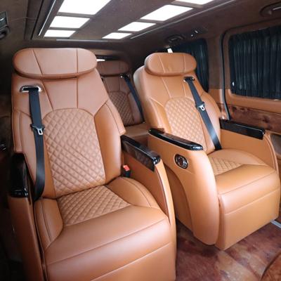 China Business Car MPV Electric Car Seat Luxury Single Customized Seat For MPV With Arm Rest for sale