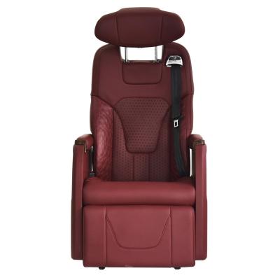 China Hot Selling Business Car MPV Toyota Electric Car Bench Long Lounger Luxury Single Chair Customized Seats For MPV With Massage Fan for sale