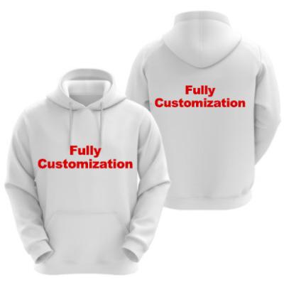 China 2022 Wholesale Men's Breathable White Plus Size Hoodies Custom Logo Embroidery Printing Pullover Custom Hoodies Unisex Size for sale