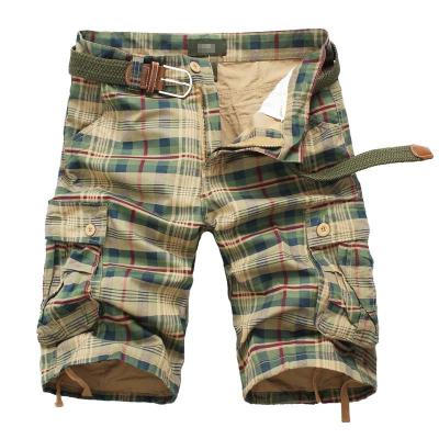 China 2022 Wholesale Mens QUICK DRY Multi-pocket Casual Men Sport Cargo Shorts Gym Cargo Running Shorts Cotton Mens for sale