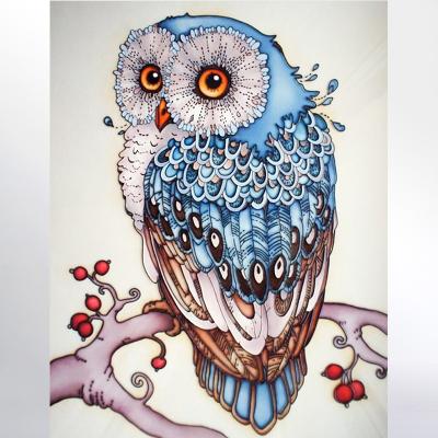 China Full 5D DIY Animal Owl Square Rhinestones 100% HOT Selling Abstract Diamond Painting for sale