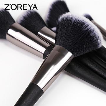 China Angular Blush Travel 10pcs Hot Selling Cheap High Quality Synthetic Hair Makeup Brush Best Popular Price for sale