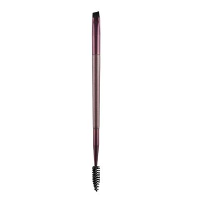 China Angular Blush Double Head Eyebrow Brush Single Eyeshadow Pencil Eyeshadow Makeup Brush High Quality Brush for sale