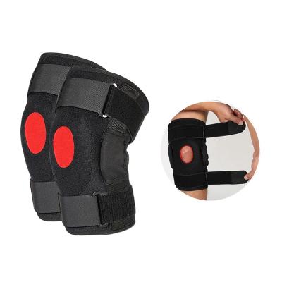 China Universal Bandage Knee Pads Volleyball Knee Brace Support Compression Knee Sleeve With Spring for sale