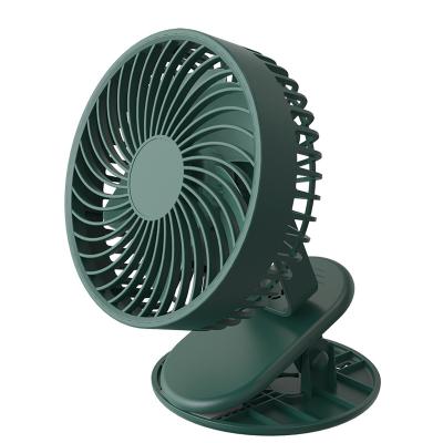 China Mini Fan Small Fan Stroller Portable Mute Fan Student Dormitory Usb Desk Clip Rechargeable Fan for sale