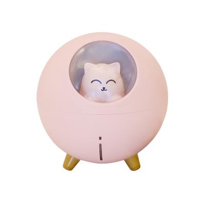 China Small Student Dormitory Home Office Portable Rechargeable Desktop Lovely Mini Portable Humidifier for sale