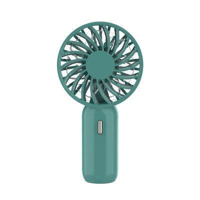 China Portable Mini Fan Outdoor Sports Office USB Small Portable Electric Fan Rechargeable Cute Fan for sale