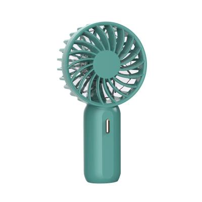 China NEW 2022 Mini Fan Usb Fan Air Cooling Outdoor Standing Portable Rechargeable Handheld Mini Fan Led for sale