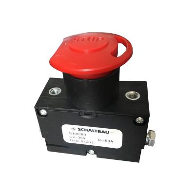 China Hotels Linde Forklift Accessories MT15 Emergency Stop Noblift EPT15 Electric Power Off Switch S100/80 for sale