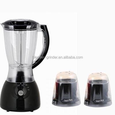 China Glass Home Appliance 3 in 1 Blender Blender with Miller Food Processor for sale