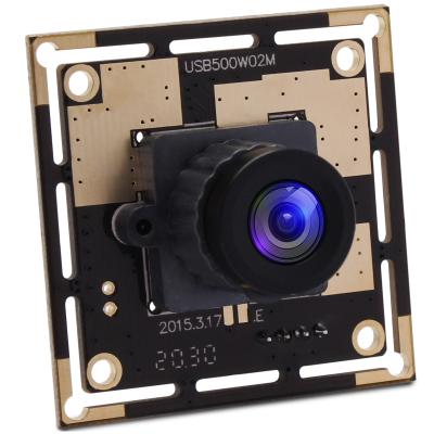 China ELP 5 Megapixel 2592X1944 CMOS OV5640 USB Function Camera Webcam Recording Module Without Deformation Lens Model ELP-USB500W02M-L100 for sale