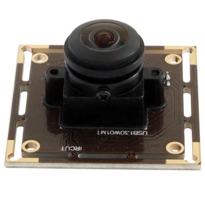 China NIGHT VISION ELP 1.3MP AR0130 low illumination 180 degree wide angle fisheye lens USB camera module for industrial equipment for sale