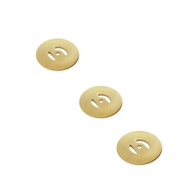 China Solid Brass Metal Copper Washer Spring Snaps for sale