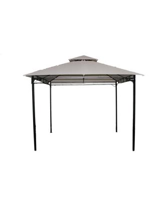 China Household Living 10' x 10' Outdoor Double-Tier Single Beam Flower Gazebo for sale