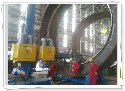 China Dual Head Dual Wire Weld Manipulator For T Type Stiffening Ring SAW Welding for sale