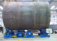 China Universal Adjust Hydraulic Fit Up Turning Rolls With Low Noise For Tower Production Line for sale