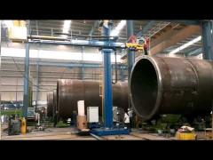 Column Boom Welding Manipulator Working video