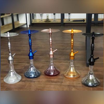 China 2022 German Glass Tobacco Pipe Stainless Steel Hookah The New Full Set The Hookah Smoking Accessories for sale