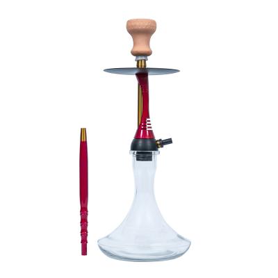 China Luxury Russian Tobacco Pipe Hookah Set Large Aluminum Shisha Set For Wholesale for sale