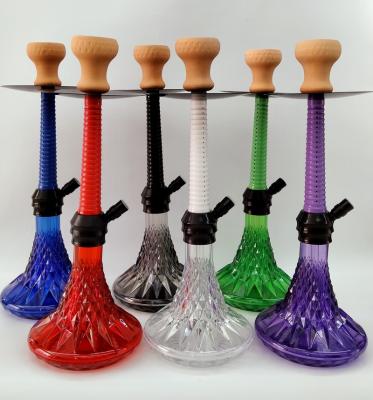 China Hot Selling Flashing Tobacco Pipe LED Light e Hookah Electronic Hookah Set Ready To Ship for sale