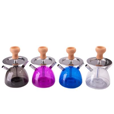 China Tobacco Pipe China Manufacturer Custom Made Cheap Hukka Bubble Hookah Travel Shisha Set for sale