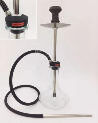 China Tobacco Pipe China Shisha Hookah Factory Stainless Steel Hookah Hookah OEM Russian Logo Available for sale