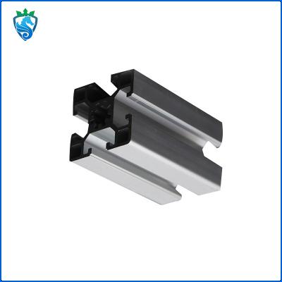 China Custom Solar Frame Aluminum Profile Assembly Line Extrusion Aluminum Alloy Profile for sale