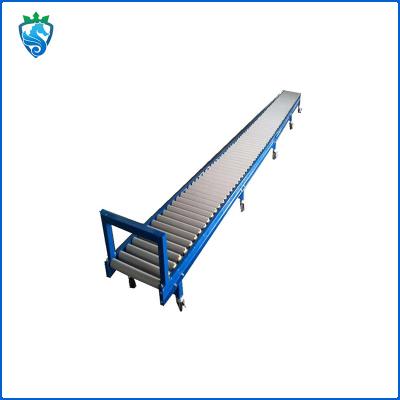 China Aluminum Profile Roller Conveyor Cargo Transport Anodized Aluminum for sale