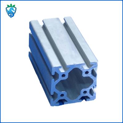 China Environmentally Friendly Aluminum Alloy 6063/6061/6060 Extrusion Profile Standardized to National European zu verkaufen